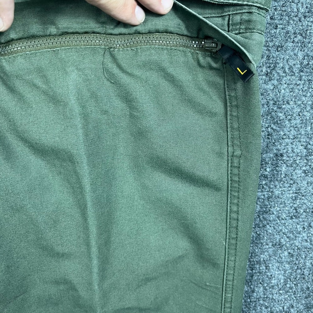 Boy Scouts of America Convertible Uniform Pants Mens 32 Green Cargo Zip-Off Leg - Picture 4 of 11
